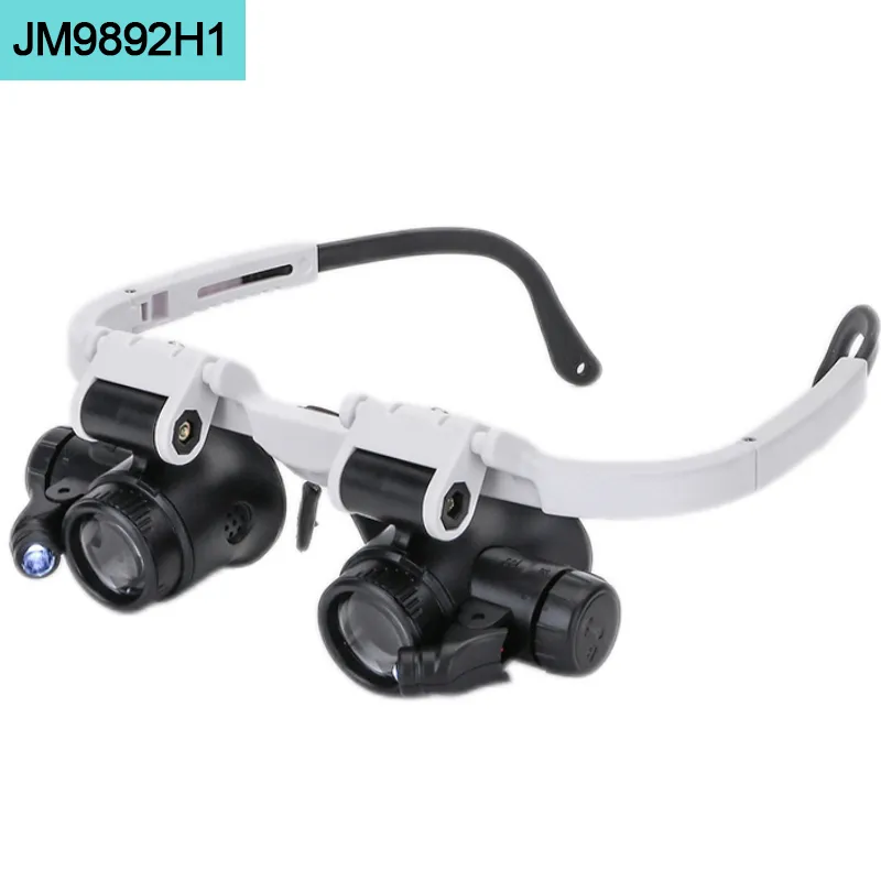 Tèt loup ak limyè ki ap dirije